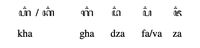 Aksara Rékan.